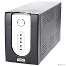 PowerCom Imperial IMP-2000AP ИБП {Line-Interactive, 2000VA / 1200W, Tower, 6xIEC-320 С13: 4 с резервным питанием + 2 с фильтрацией, USB} (671480)