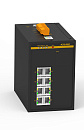 Управляемый коммутатор c 8 портами 10/100/1000Base-T(X) (разъем RJ45), один вход питания 110-240 В перем. или 110-220 В пост.