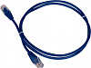 Патч-корд Lanmaster TWT-45-45-0.3-BL UTP RJ-45 вил.-вилка RJ-45 кат.5E 0.3м синий ПВХ (уп.:1шт)