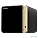 Сетевое хранилище без дисков/ SMB QNAPTS-464-8G NAS 4 HDD trays, 4-core Intel Celeron N5105/N5095 2.0-2.9 GHz, 8 GB RAM (1 x 8 GB) up to 16 GB (2 x 8G