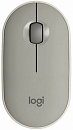 Logitech Wireless Mouse Pebble M350, Bluetooth, Sand, [910-006751]