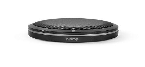 Микрофон BIAMP [Parle TTM-XEX (Black)] настольный (вспомогательный к TTM-X), технология Beamtracking(AVB); 4 зоны по 90°; LED mute индикатор; RJ45; Po