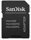 Micro SecureDigital 128GB SanDisk Ultra Class 10, UHS-I, R 140 МБ/с, <SDSQUAB-128G-GN6MN> без адаптера SD