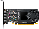 Видеокарта VGA PNY NVIDIA Quadro P1000, 4 GB GDDR5/128-bit, PCI Express 3.0 x16, DP 1.4x4