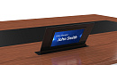 [WR-17FS Touch (black)] Моторизированный выдвижной монитор Forward Sign Wize Pro 17,3" тонкая рамка, антибликовое покрытие, проходное питание, фикс.ци