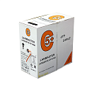 Кабель LANMASTER UTP, 4 пары, кат. 5Е, 350Mhz, LSZH, красный, 305 м