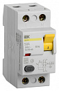 Выключатель дифф.тока УЗО IEK MDV10-2-050-030 ВД1-63 50A 30мА AC 2П 230В 2мод белый (упак.:1шт)
