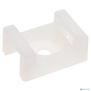 Rexant (07-2102-10) Площадка для крепления стяжки 22х16х4 мм, белая (10 шт/уп)