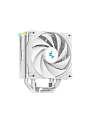 Кулер для процессора DEEPCOOL AK400 DIGITAL WH LGA1700/1200/115X/AM5/AM4 (18шт/кор, TDP 220W, PWM, Fan 120mm, 4 тепл. трубки, ARGB, белый) RET