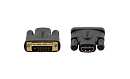 Адаптер для цифровых интерфейсов [99-9497001] Kramer Electronics [AD-DM/HF] DVI вилка на HDMI розетку