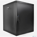 ЦМО Шкаф телекоммуникационный настенный разборный 12U (600 x 650) съемные стенки, дверь металл, цвет черный (ШРН-М-12.650.1-9005)