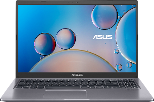 ноутбук/ asus x515jf-br240 15.6"(1366x768 (матовый))/intel pentium 6805(1.1ghz)/4096mb/256pcissdgb/nodvd/ext:nvidia geforce mx130(2048mb)/cam/bt/wifi