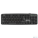 Defender Клавиатура Astra HB-588 RU [45588] {Проводная, черный, полноразмерная}