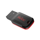 Netac USB Drive 64GB U197 <NT03U197N-064G-20BK>, USB2.0, пластиковая, черная