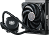 Система охлаждения/ Cooler Master MasterLiquid Lite 120 (180W, 120mm, fans: 1x120mm/66.7CFM/30dBa/2000rpm, 1200/115X/2066/2011-V3/2011/AM5/AM4/AM3
