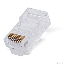 Filum FL-NA-PLUG5E-5 Коннектор RJ-45, 5E кат., 8p8c, 6 мкм, для одножильного кабеля, уп/100 шт