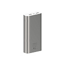 Hiper Мобильный аккумулятор Hiper METAL 20K 20000mAh 2.1A 2xUSB серебристый (METAL 20K SILVER)