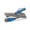 Кабельная сборка Hyperline PC-LPM-UTP-RJ45-RJ45-C6-15M-LSZH-GY Патч-корд U/UTP, Cat.6 (100% Fluke Component Tested), LSZH, 15м, серый