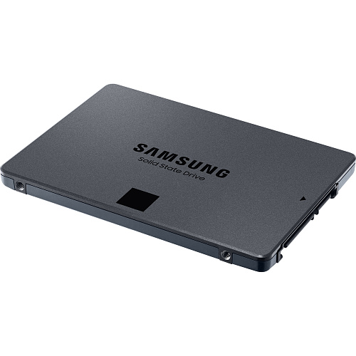 Твердотельные накопители/ Samsung SSD 870 QVO, 4000GB, 2.5" 7mm, SATA3, 4-bit MLC, R/W 560/530MB/s, IOPs 98 000/88 000, TBW 1440, DWPD 0.33 (12 мес.)