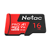 Netac P500 Extreme PRO 16GB MicroSDHC V10/U1/C10 up to 100MB/s, retail pack card only