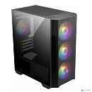 Корпус ПК без блока питания/ Case MSI MAG FORGE M100R, Mini-Tower, TG, 4x120mm ARGB, 2xUSB 2.0, 1xUSB 3.0, mATX, mITX Black