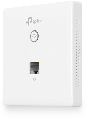 Точка доступа TP-Link Точка доступа/ 300Mbps Wireless N Wall-Plate Access Point, Qualcomm, 300Mbps at 2.4GHz, 802.11b/g/n, 2 10/100Mbps LAN, 802.3af PoE Supported,