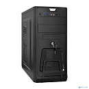 Exegate EX283217RUS Корпус Miditower ExeGate CP-603UB Black, ATX, <CP450W, 80mm>, 2*USB+2*USB3.0, Audio, замок блокировки кнопки питания