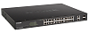Коммутатор D-LINK EasySmart L2 Switch 24х1000Base-T PoE, 2xCombo 1000Base-T/SFP, PoE Budget 525W, 4 PoE ports 802.3bt (90W)