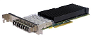 Silicom PE310G4SPI9LA-SR Quad Port Fiber (SR) 10 Gigabit Ethernet PCI Express Server Adapter X8 Gen3, Based on Intel 82599ES, Low-profile, on board su