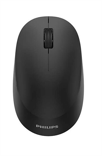 Philips Беспроводная Мышь SPK7307 2,4 GHz, 3 кнопки 1600dpi, бесшумная Чёрный