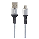 PERFEO Кабель USB2.0 A вилка - Micro USB вилка, серый, длина 1 м., бокс (U4806)