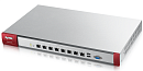 Межсетевой экран Zyxel USG1100 с набором подписок на 1 год (AS,AV,CF,IDP), Rack, 8 конфигурируемых (LAN/WAN) портов GE, Device HA Pro, 2xUSB3.0, AP Co