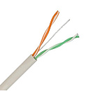 5bites Кабель US5505-100A2 витая пара UTP / SOLID / 5E / 24AWG / 2PAIRS / CCA / PVC / 100M