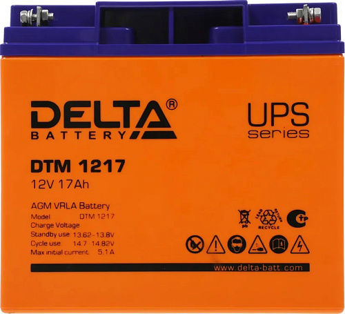 Аккумуляторная батарея DELTA DTM 1217
