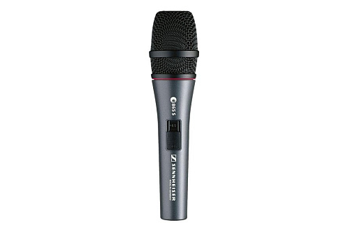 Микрофон [4847] Sennheiser [e 865-S] конденсаторный вокальный, суперкардиоида, бесшумный выключатель ON/OFF, 20 - 20000 Гц