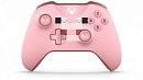 Геймпад Беспроводной Microsoft MINECRAFT PIG розовый для: Xbox One (WL3-00053)