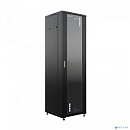 NTSS Шкаф напольный универсальный серверный NTSS R 22U 600х600мм, 4 профиля 19, двери стекло и сплошная металл, боковые стенки съемные, регулируемые о