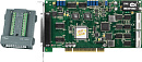 Многофункциональная плата Universal PCI с 32 каналами AI, 2 AO, 16 DI, 16 DO, 3 каналами таймер/счетчик (с платой DB-1825)