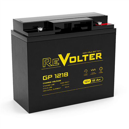 аккумуляторная батарея Energon Аккумуляторная батарея универсальная Revolter GP 1218 (12V / 18Ah)
