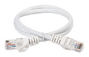 Патч-корд ITK PC08-C5EUL-3M UTP RJ-45 вил.-вилка RJ-45 кат.5E 3м белый LSZH (уп.:1шт)