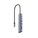 Концентратор USB Type-C Cudy UH407, HDMI, 2хUSB-A, 1хUSB-С, SD-card, TF-card