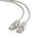 Кабель Cablexpert Патч-корд UTP PP12-0.5M кат.5e, 0.5м, литой, многожильный (серый) (020534)