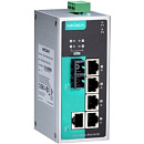 Коммутатор 5 x 10/100BaseTX, 1 x 100BaseFX (многомодовое оптоволокно) с функцией Power Over Ethernet (PoE), с расширенным диапазоном температур