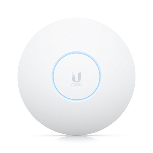 Точка беспроводного доступа Ubiquiti Access Point U6 Enterprise WiFi 6 support (2.4/5/6 GHz bands), 10.2 Gbps aggregate throughput rate, (1) 2.5GbE RJ