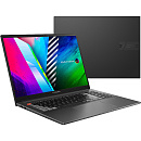Ноутбук/ ASUS M7600QC-L2003 +bag 16"(3840x2400 OLED 16:10)/AMD Ryzen 7 5800H(3.2Ghz)/16384Mb/1024PCISSDGb/noDVD/Ext:nVidia GeForce RTX3050(4096Mb)