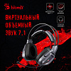Наушники с микрофоном A4Tech Bloody G575 серый 2м мониторные USB оголовье (G575 USB/ GREY)