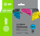 Картридж струйный Cactus CS-CM994A №761 голубой (400мл) для HP DesignJet T7100/Т7200