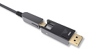 Кабель оптический активный DP 1.4, Mini DP Mini DP со съемными разъемами, 80 м