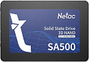 Твердотельный накопитель Netac SSD 256Gb NT01SA500-256-S3X 2.5 SATAIII 3D NAND R/W up to 520/450MB/s