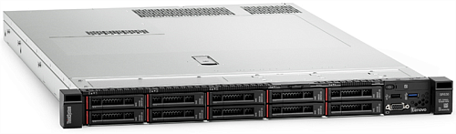 Lenovo TCH ThinkSystem SR630 Rack 1U,1xXeon 4210R 10C(2.4GHz/13.75MB/100W),32GB/2R/2933/RDIMM,noHDD SFF(upto8/10),SR930-8i(2GBFlash),noDVD,noGBE,1xPCI